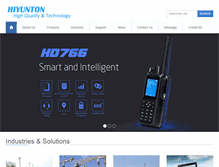 Tablet Screenshot of hiyunton.com